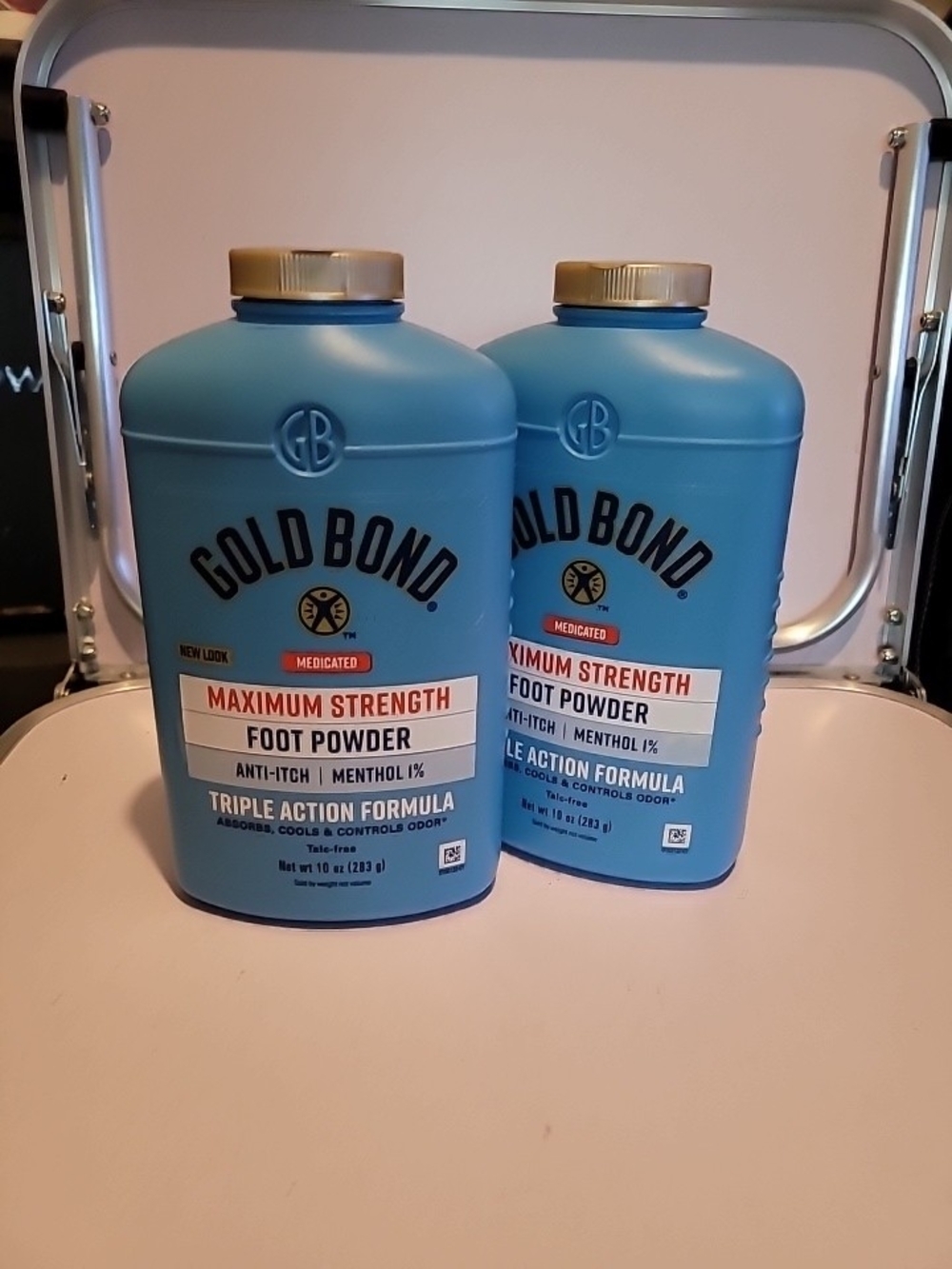2x Gold Bond Maximum Strength Medicated Foot Powder - 10oz